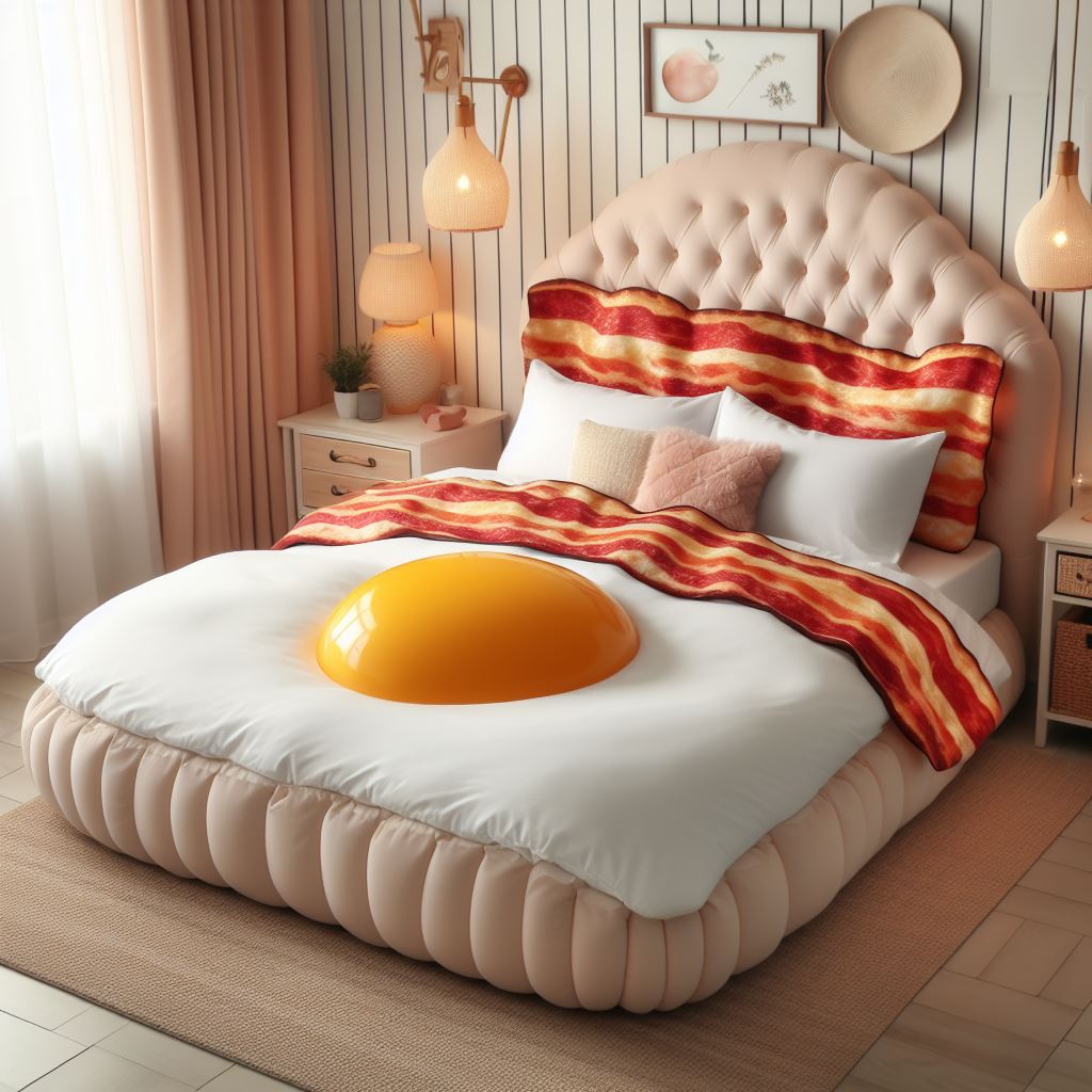 Transform Your Sleep Sanctuary: The Omelet Shaped Bed's Aesthetic Appeal