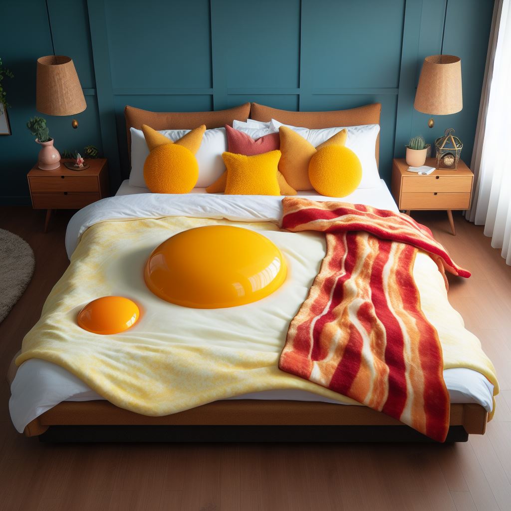 The Perfect Nest for Relaxation: Discover the Serenity of the Omelet Shaped Bed