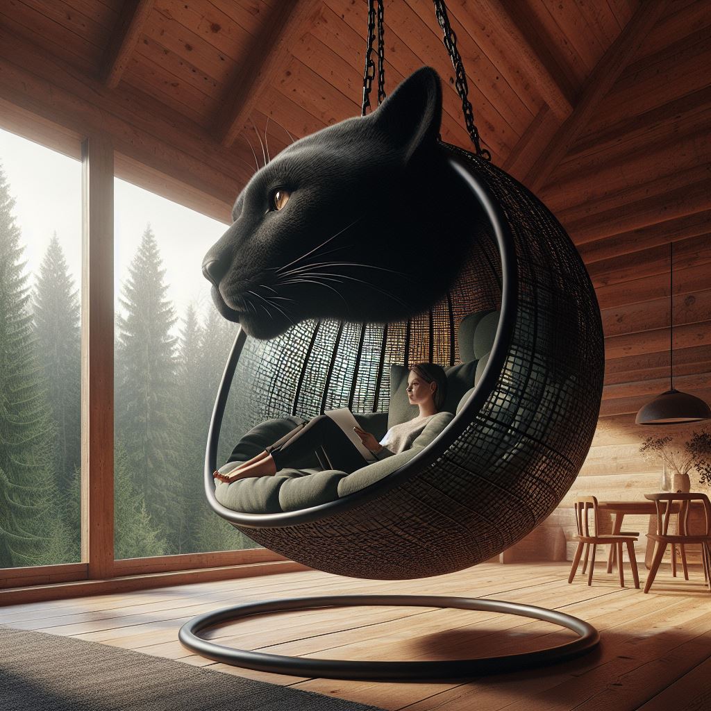 Luxurious Comfort with Animal Hanging Chairs 