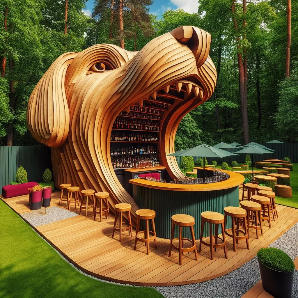 Where to Find Animal Shaped Outdoor Bar Designs and Inspiration