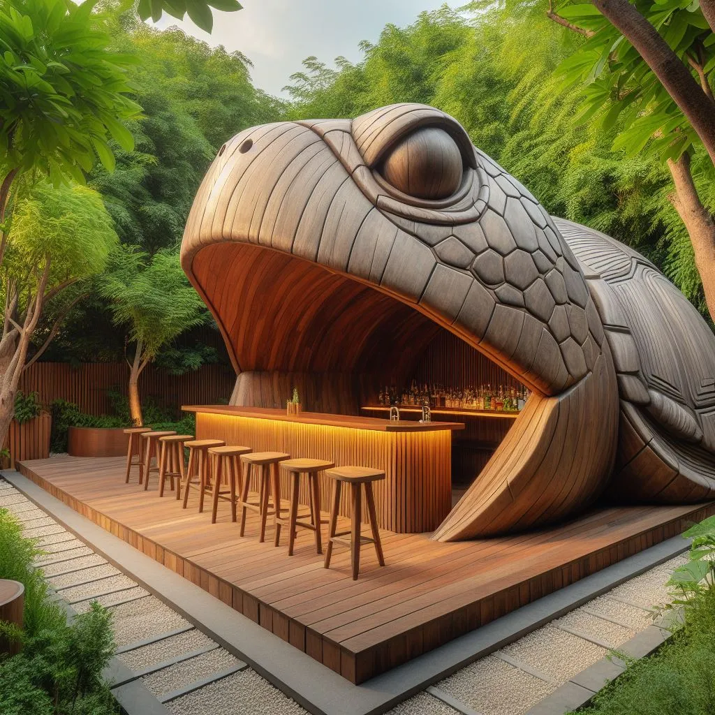 From Wild to Wonderful: Inspiration and Ideas for Animal-Themed Outdoor Bar Designs