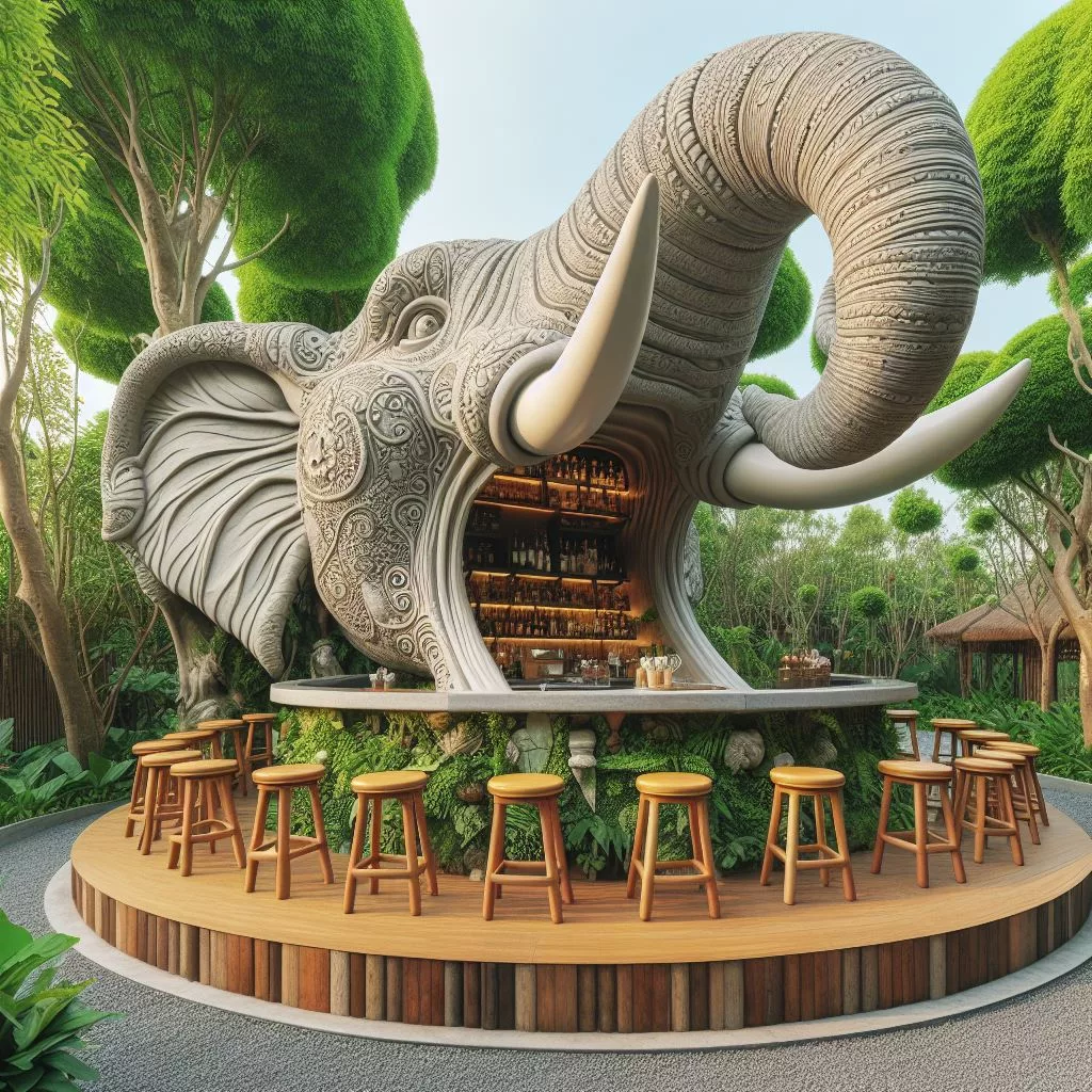 Beyond the Roar: Incorporating Animal Themes into Your Outdoor Bar Decor