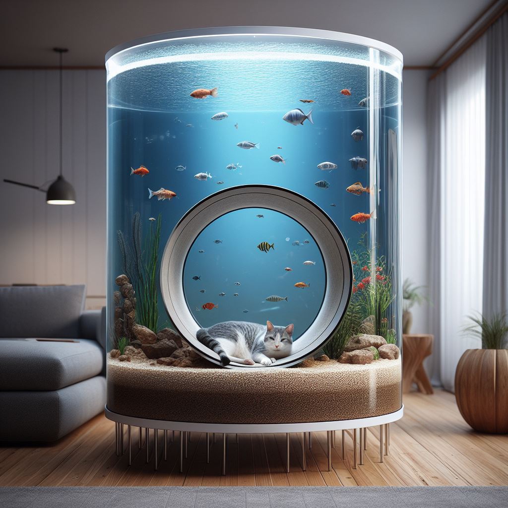 Enriching Your Cat's Environment: Introducing Cat Tunnels into Aquariums 