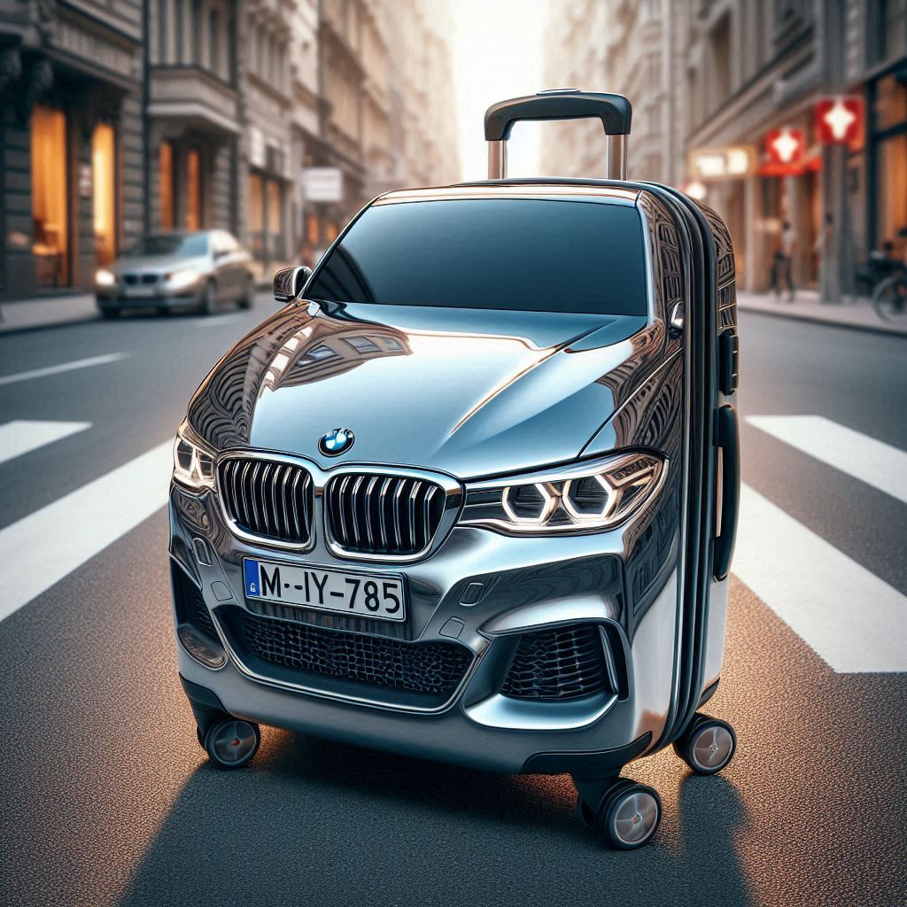 The Ultimate Travel Companion: BMW Car Shaped Suitcases