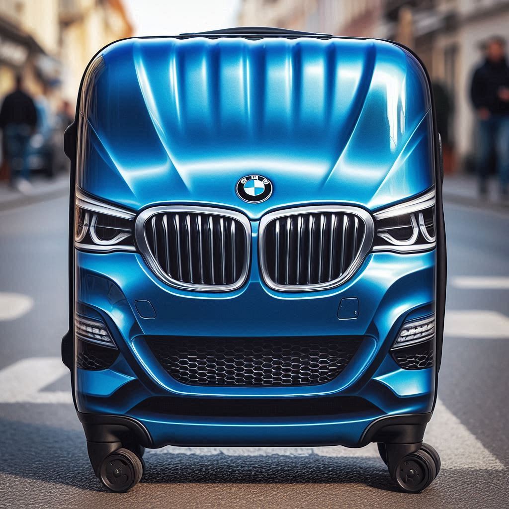 The Ultimate Travel Companion: BMW Car Shaped Suitcases