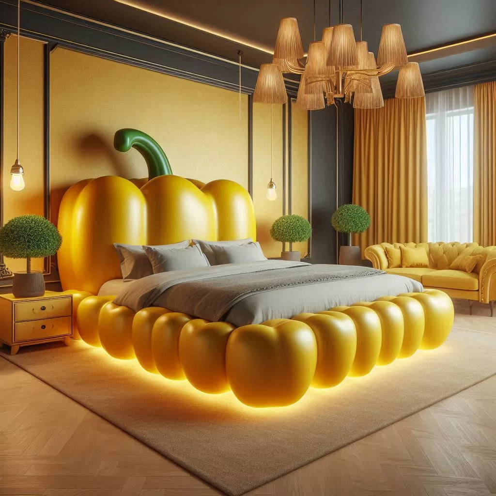 The Psychology of Bell Pepper Shaped Beds: Why We Love to Sleep in Vegetable-Themed Furnishings