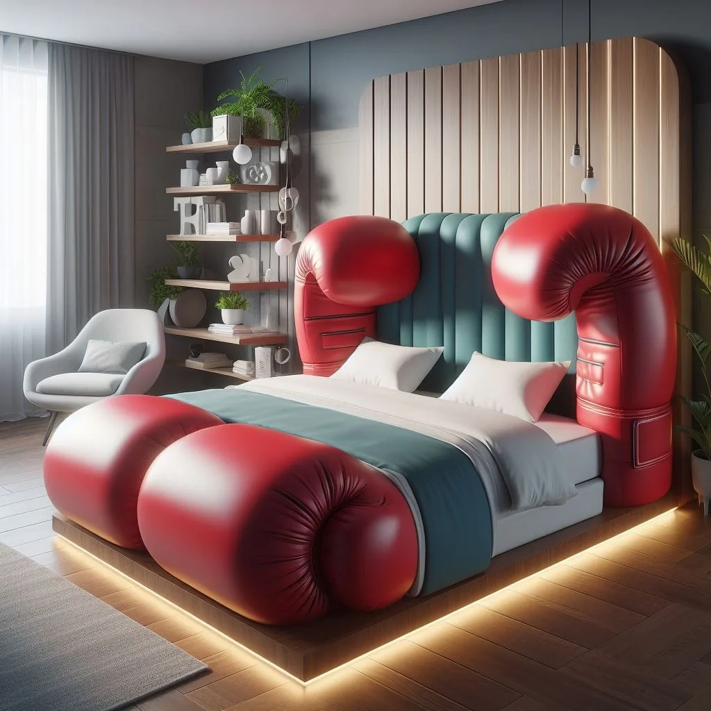 Exploring the Eccentricity of the Boxing Glove-Shaped Bed