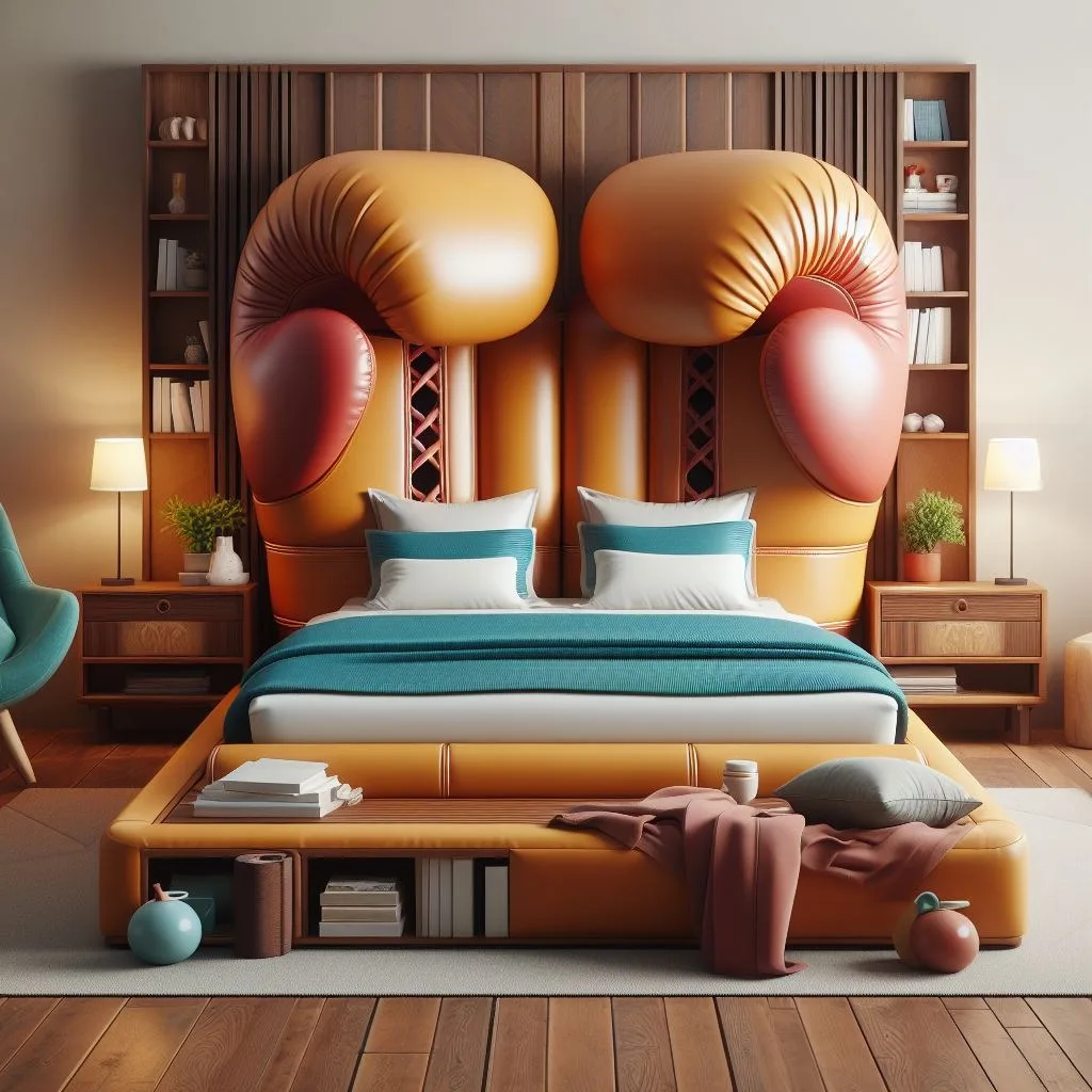 The Cultural Impact of the Boxing Glove-Shaped Bed: A Symbol of Strength and Aggression