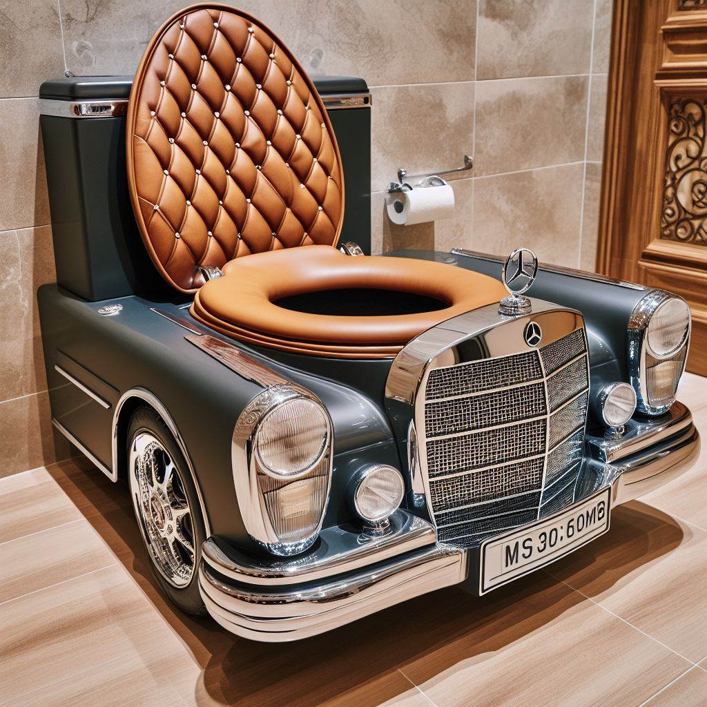 Beyond the Toilet: Car-Shaped Bathroom Accessories and Decor