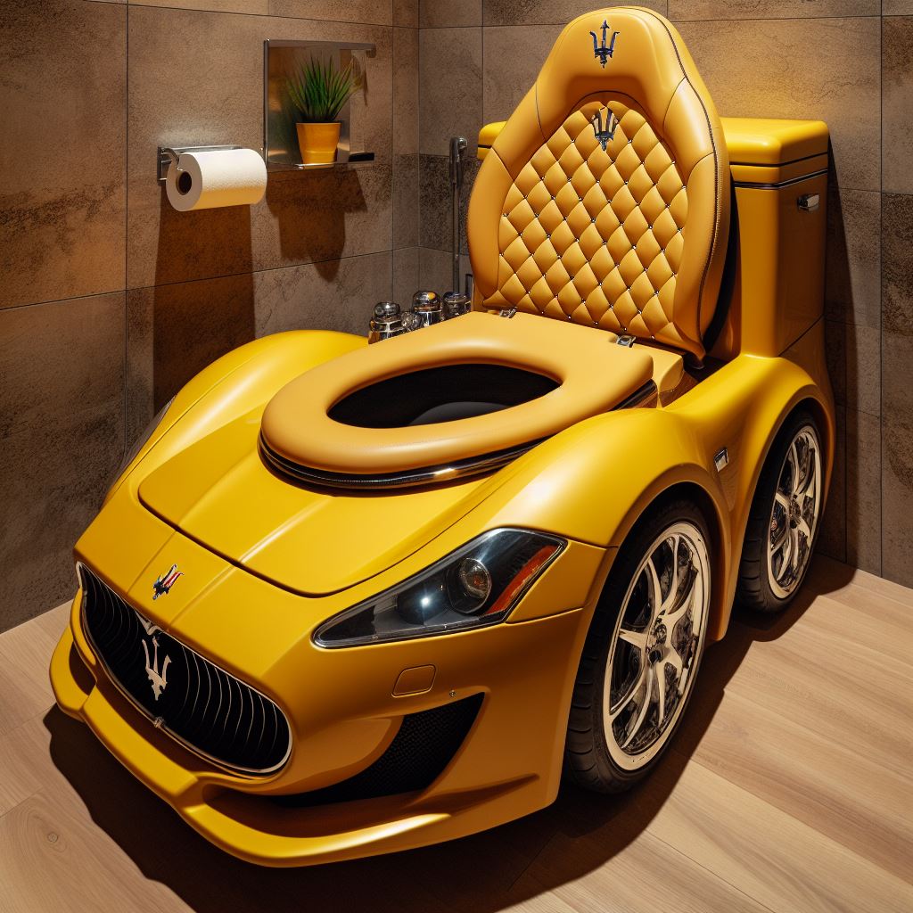 Beyond the Novelty: The Practicalities of Car-Shaped Toilets