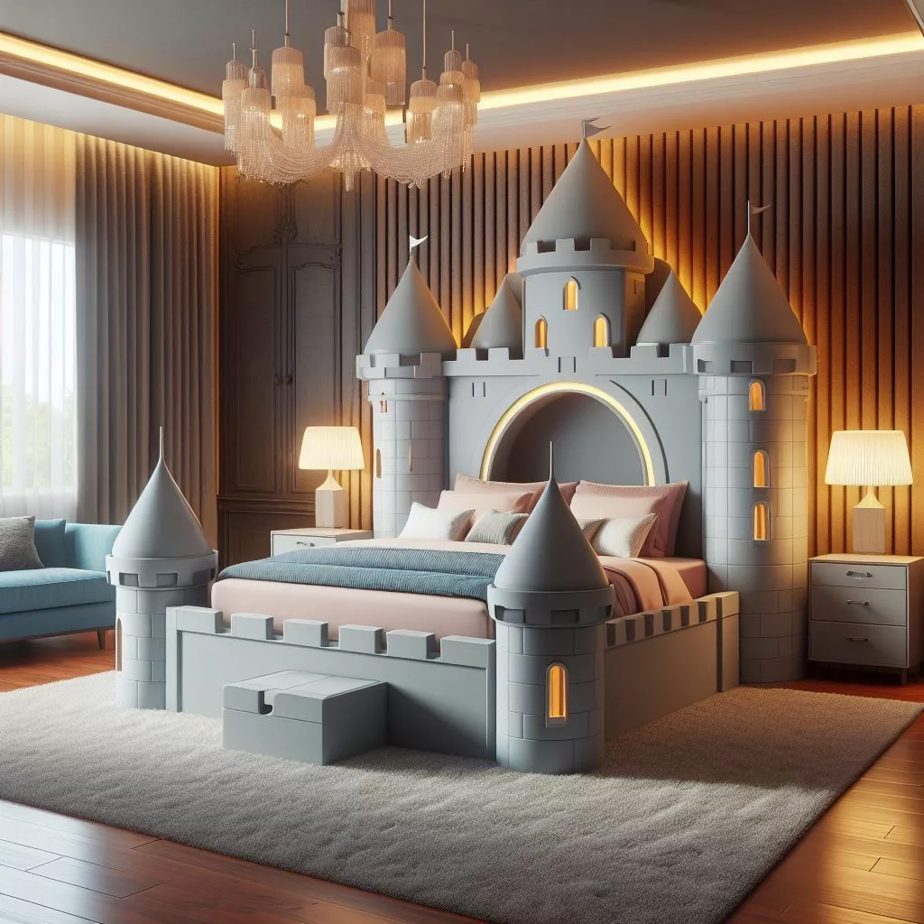 The Ultimate Dream Room: Incorporating a Castle-Shaped Bed into Your Child's Space