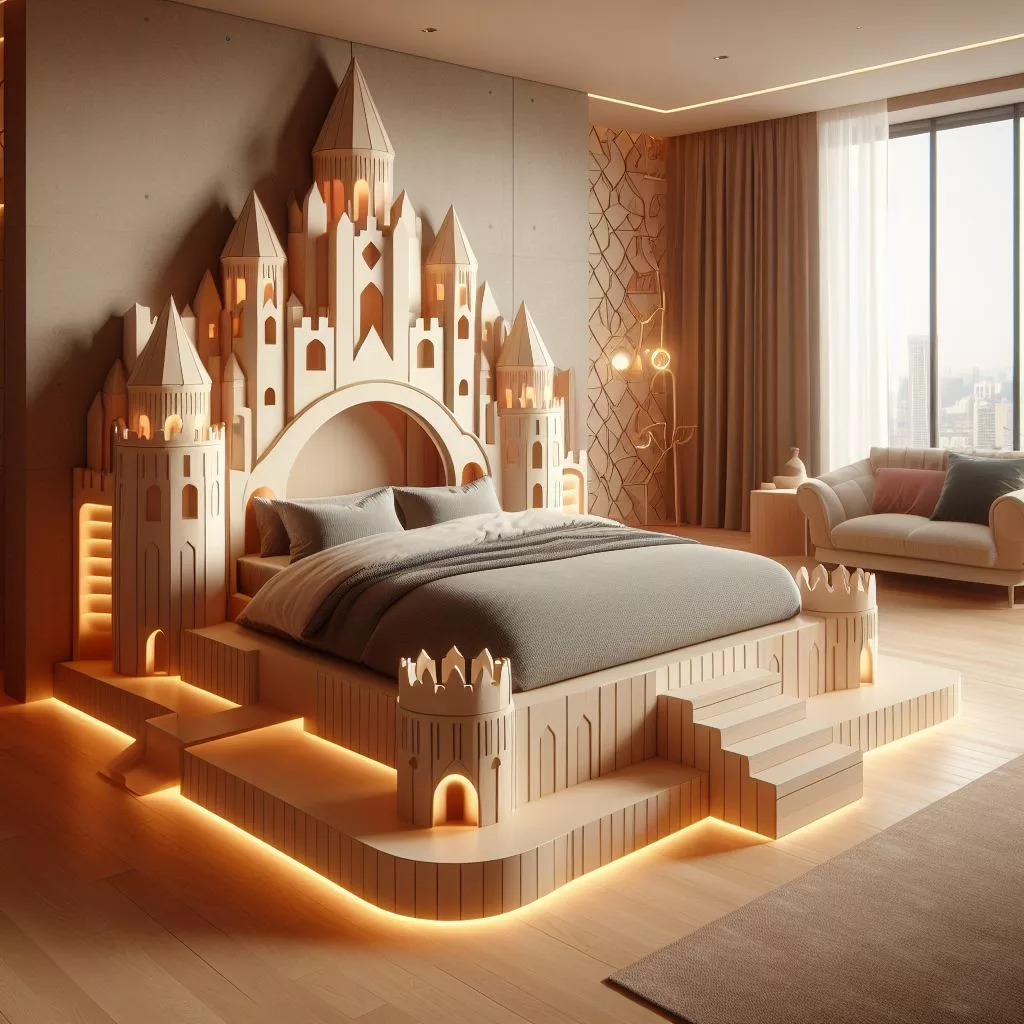 Unveiling the Allure of Castle-Shaped Beds: A Historical and Aesthetic Exploration