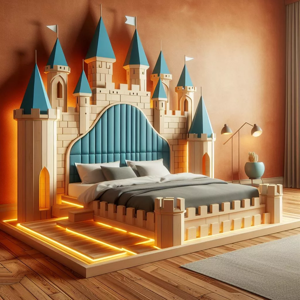 A Royal Retreat: The Practical Considerations of Owning a Castle-Shaped Bed