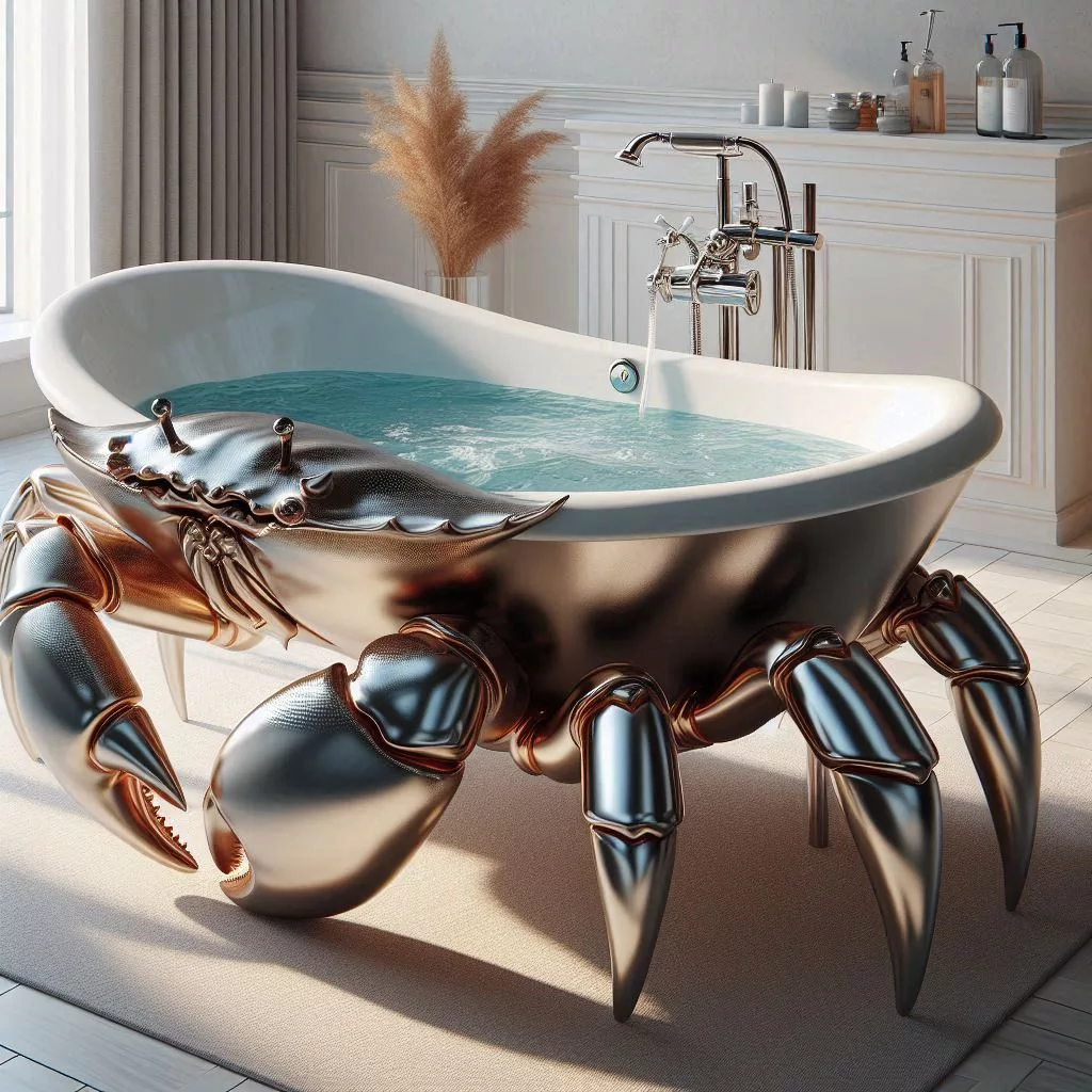 The History of Crab-Shaped Bathtubs: A Timeless Design That Endures