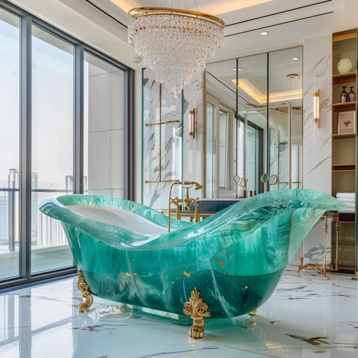 Innovative Features of Crystal Bathtubs for a Relaxing Bathing Experience