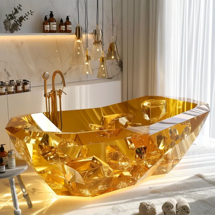 Innovative Features of Crystal Bathtubs for a Relaxing Bathing Experience