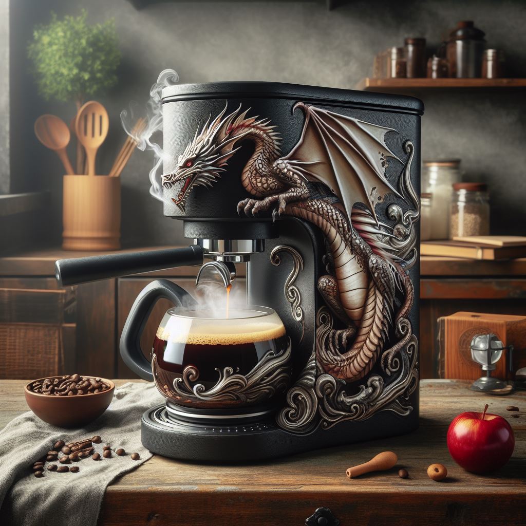 The Art of Coffee Making: Enhancing Your Brew with Dragon-Themed Machines