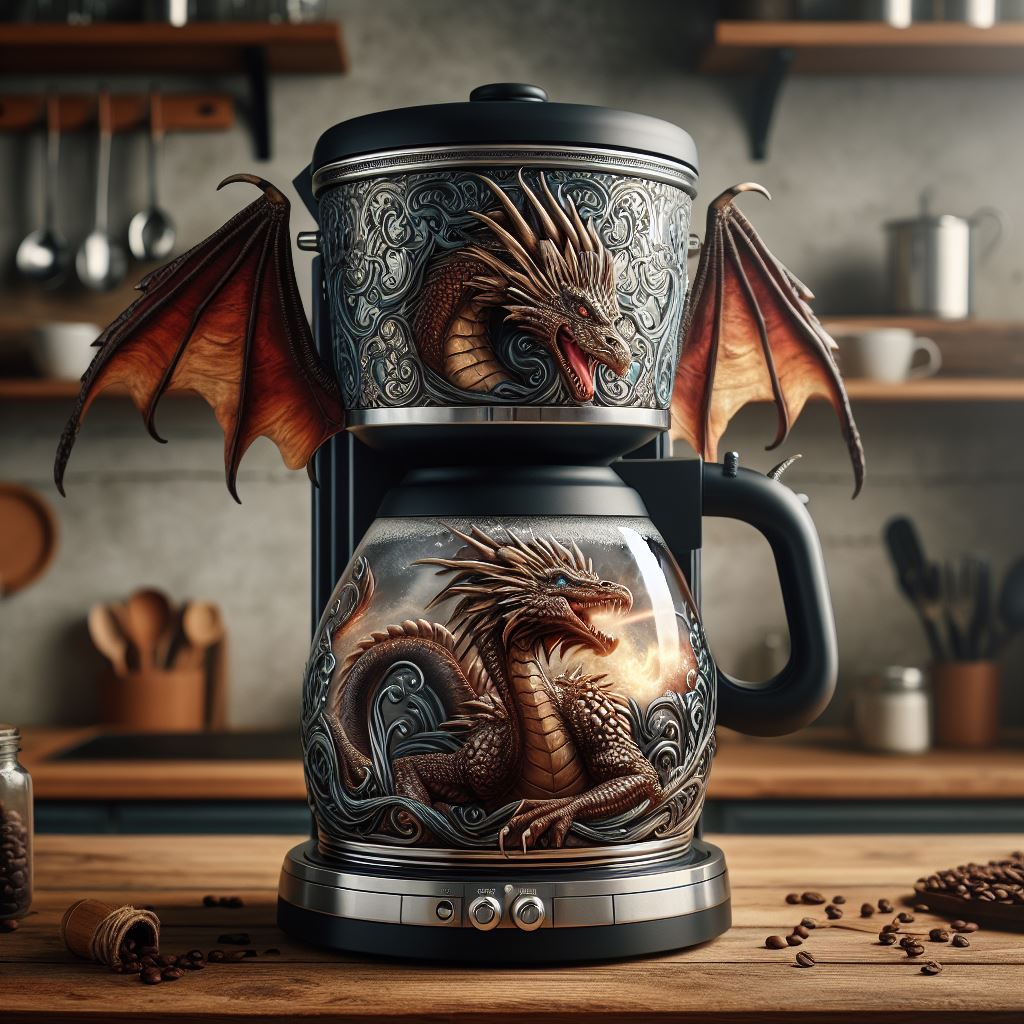 Dragon-Inspired Elegance: Elevating Your Coffee Experience with Unique Coffee Makers