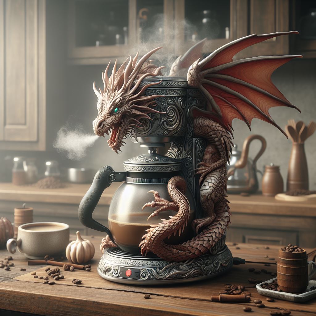 Dragon-Inspired Elegance: Elevating Your Coffee Experience with Unique Coffee Makers