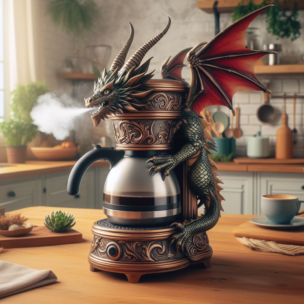 Dragon-Inspired Elegance: Elevating Your Coffee Experience with Unique Coffee Makers