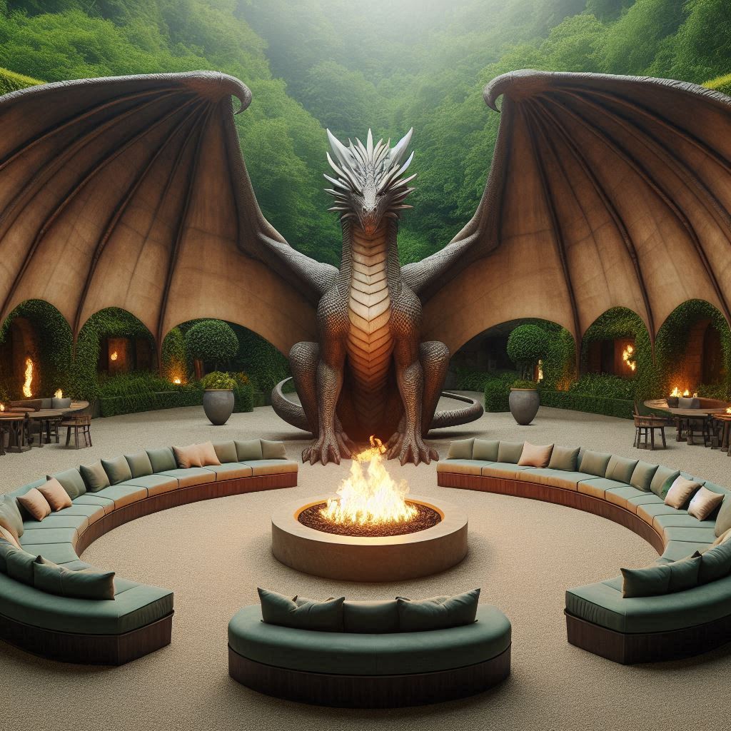 Add a Touch of Enchantment to Your Patio with Dragon Fire Pits