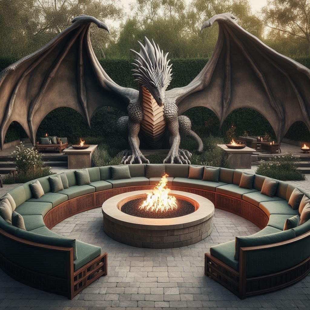 Discover the Timeless Appeal of Wrought Iron Dragon Patio Sets