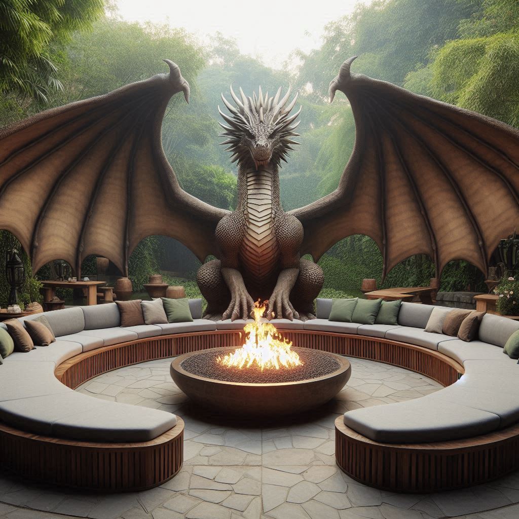 Unleash the Magic of Dragon Patio Sets