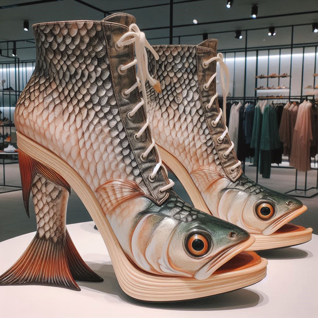 The Alluring Charm of Fish High Heel Boots: A Timeless Accessory for the Bold and Fashion-Forward