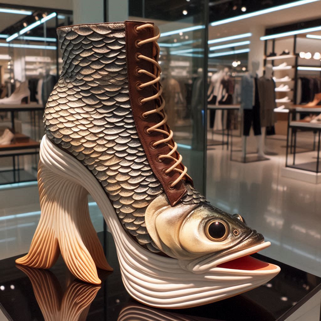 The Unique Fusion of Marine Life and Fashion: A Guide to Fish High Heel Boots