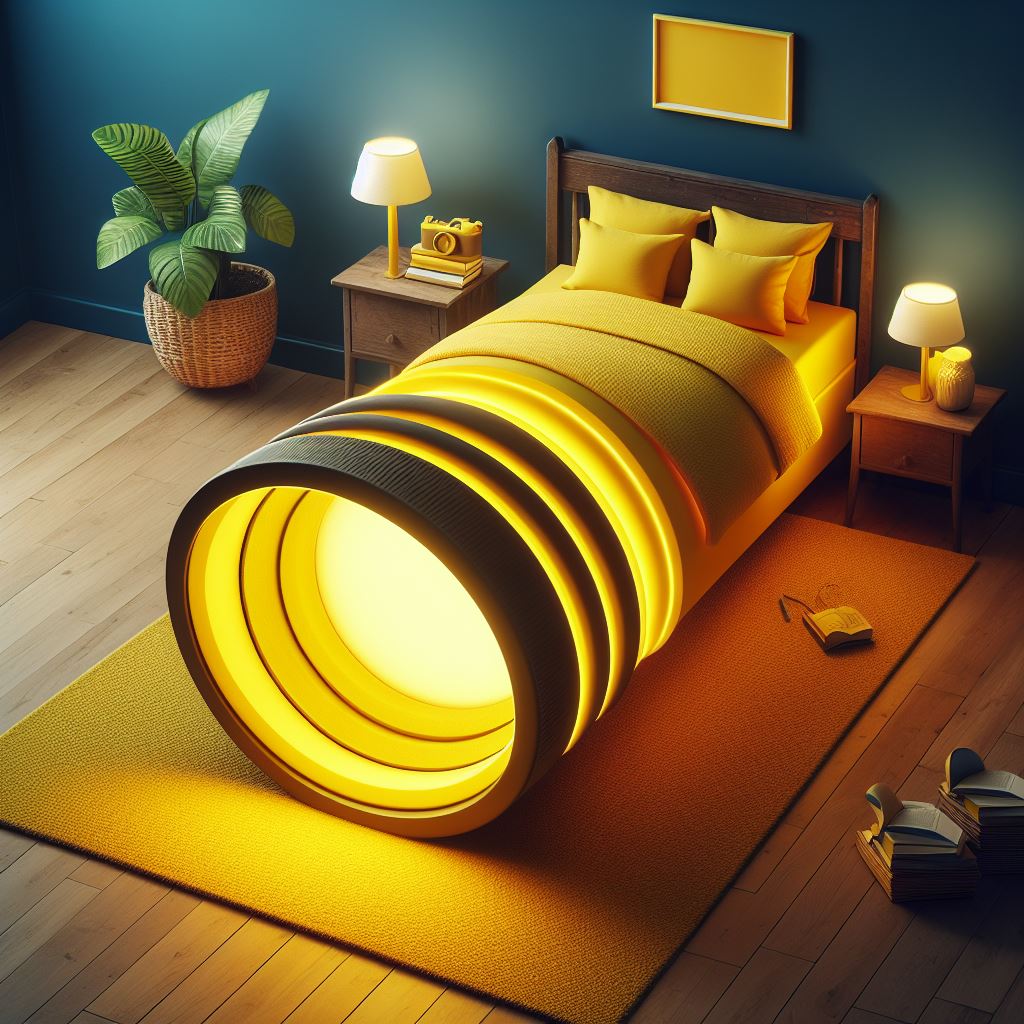 A Bed That Shines: Uncovering the Benefits of the Flashlight-Shaped Bed