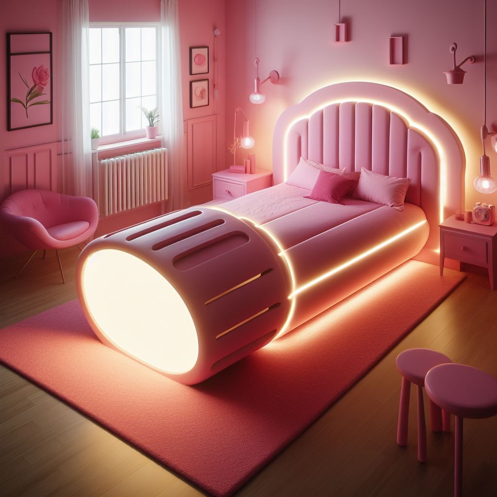 The Flashlight-Shaped Bed: A Novel Concept in Sleep