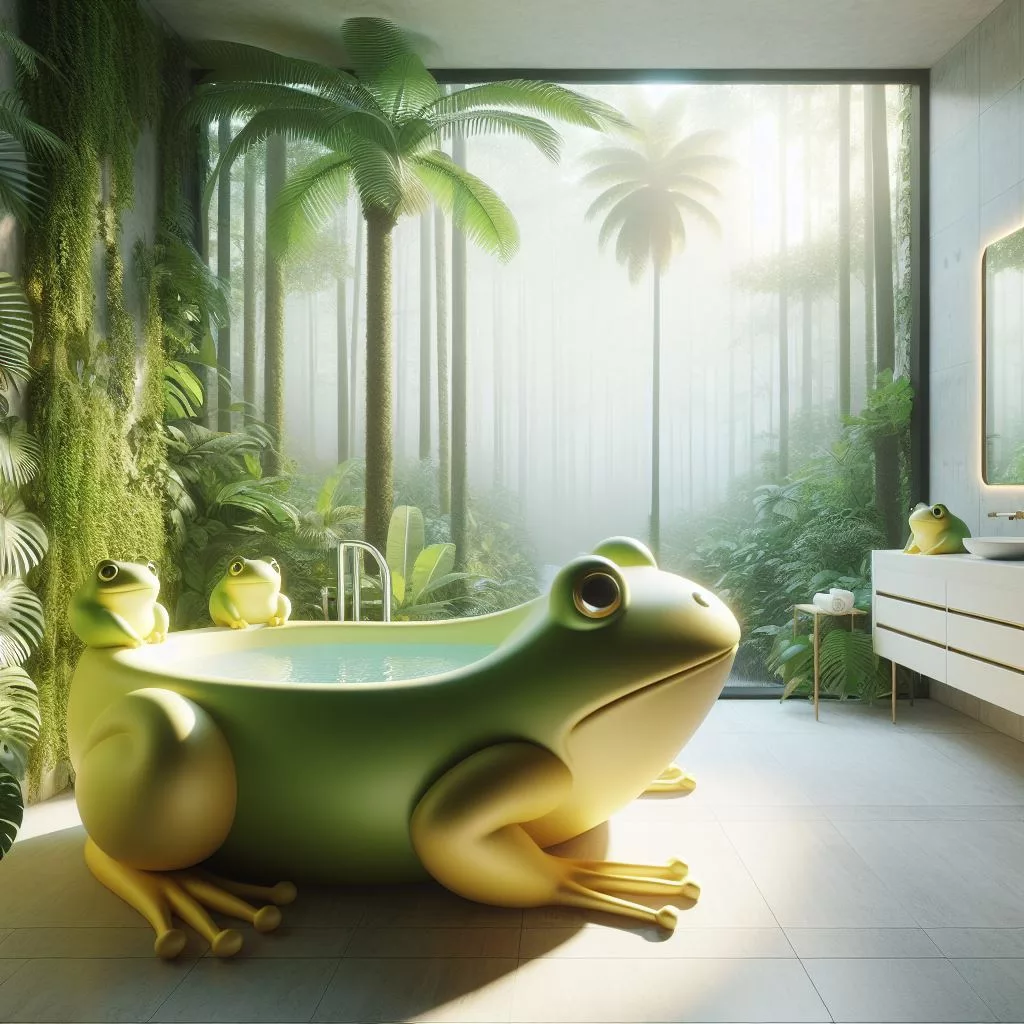 Unveiling the Benefits of a Bathtub Shaped Like a Frog