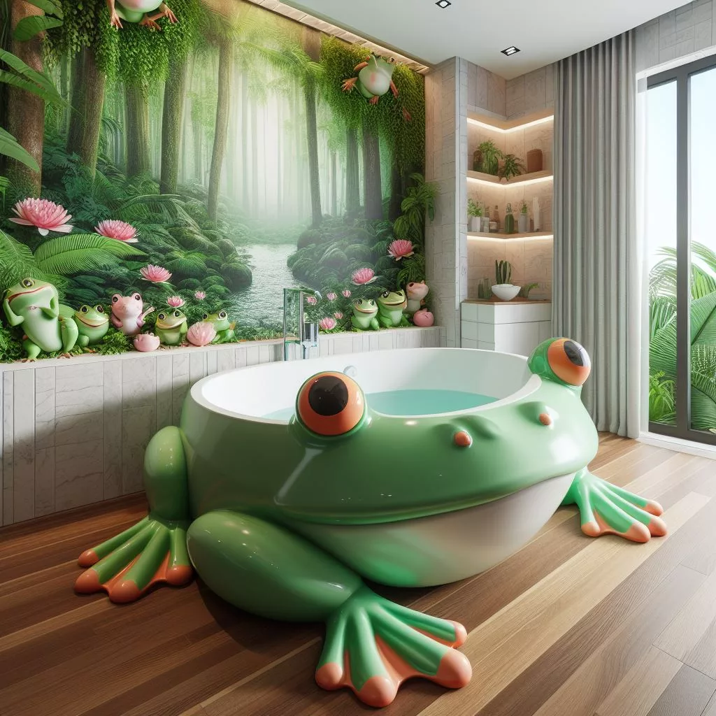 The Psychology Behind Why People Crave a Frog-Shaped Bathtub