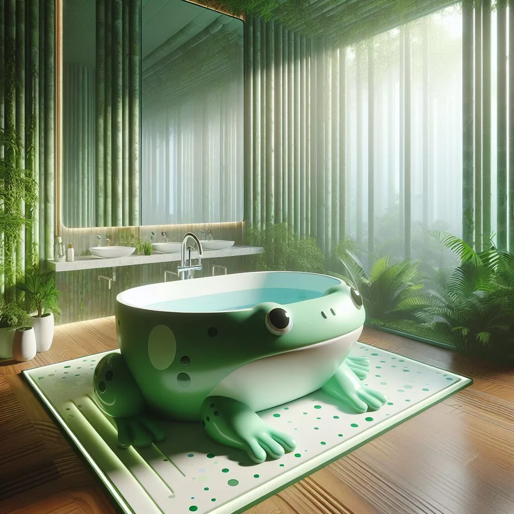 Frog-Shaped Bathtubs: Croaking Up the Bathroom Design Scene