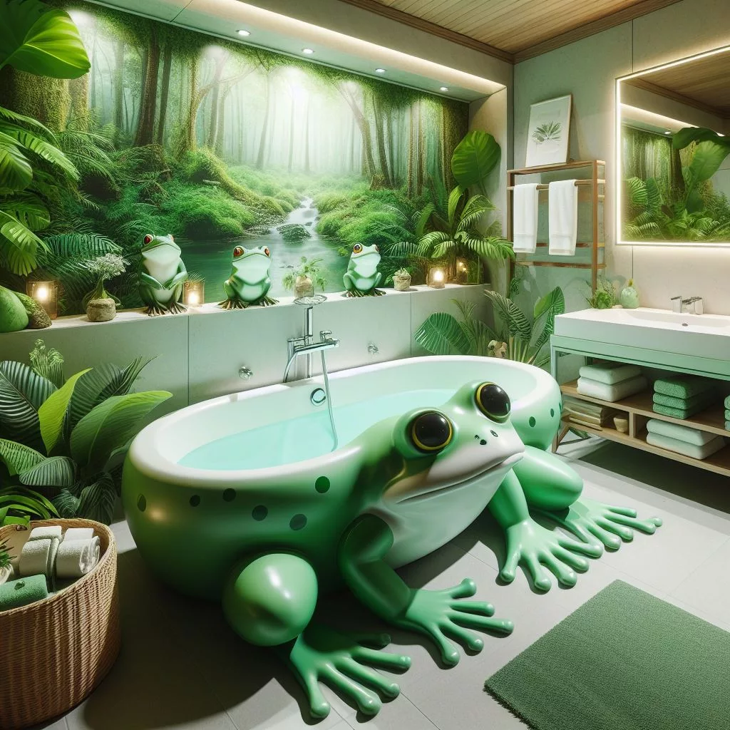 A Guide to Installing and Maintaining a Frog-Shaped Bathtub