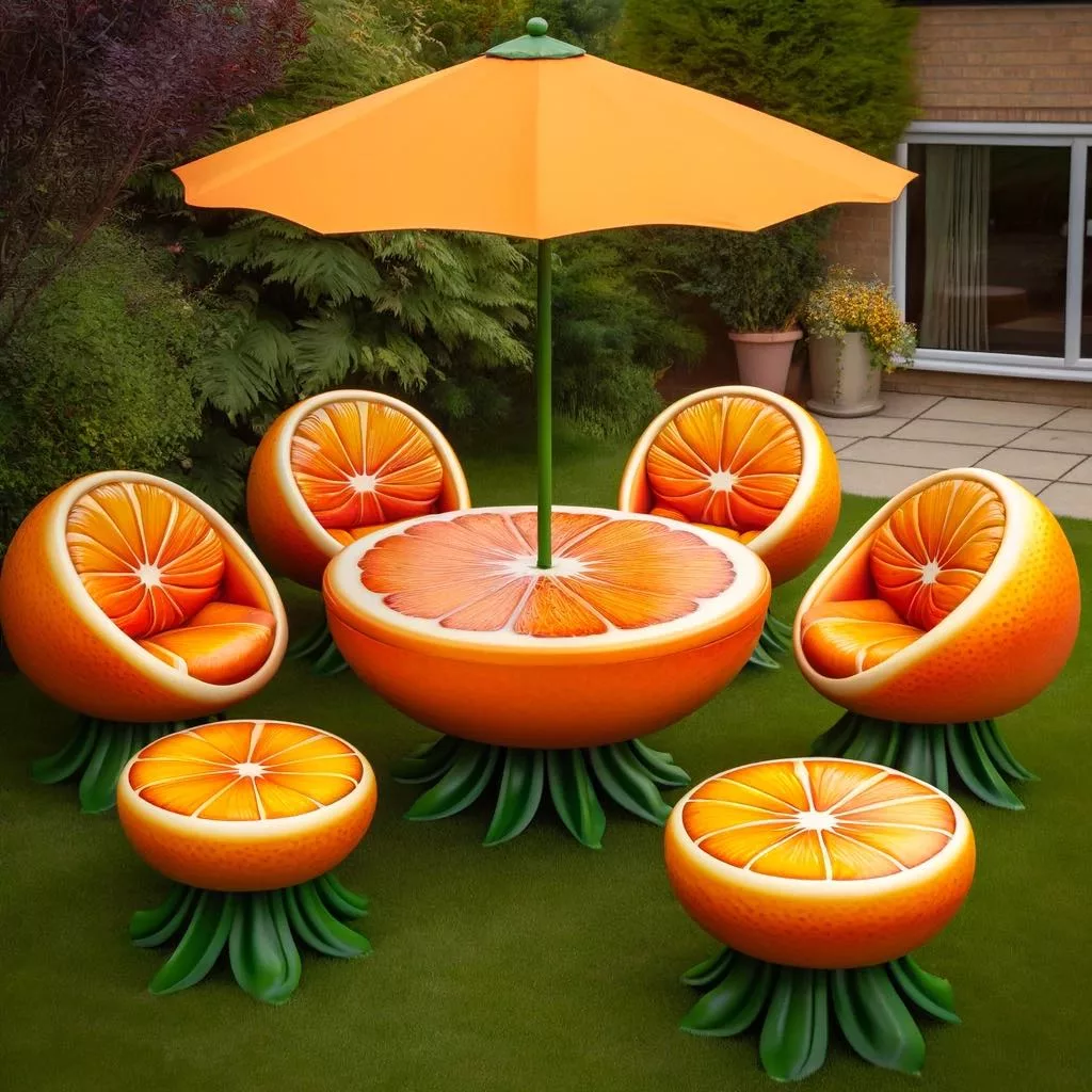 Unveiling the Sweetest Addition to Your Patio: Fruit Patio Sets Unveiled 