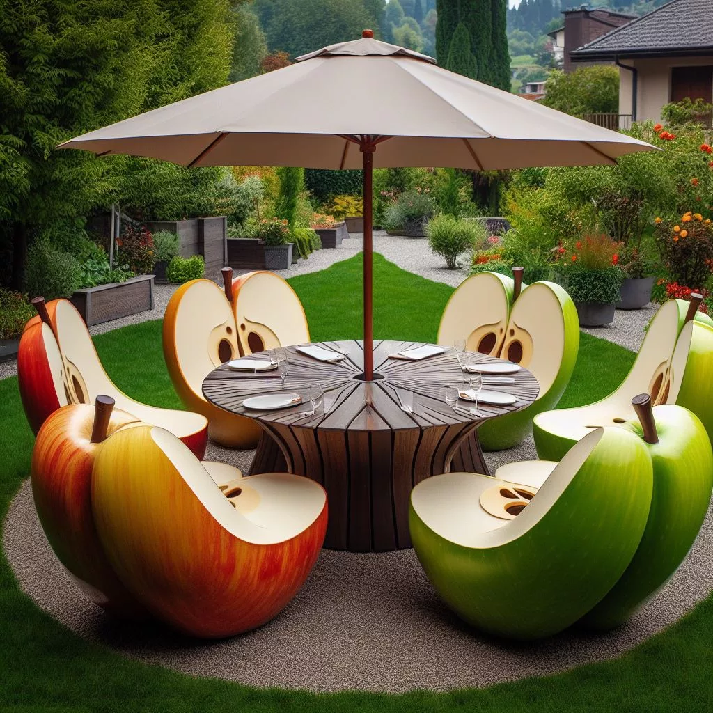 A Refreshing Escape: The Benefits of Incorporating Fruit Patio Sets into Your Outdoor Design 