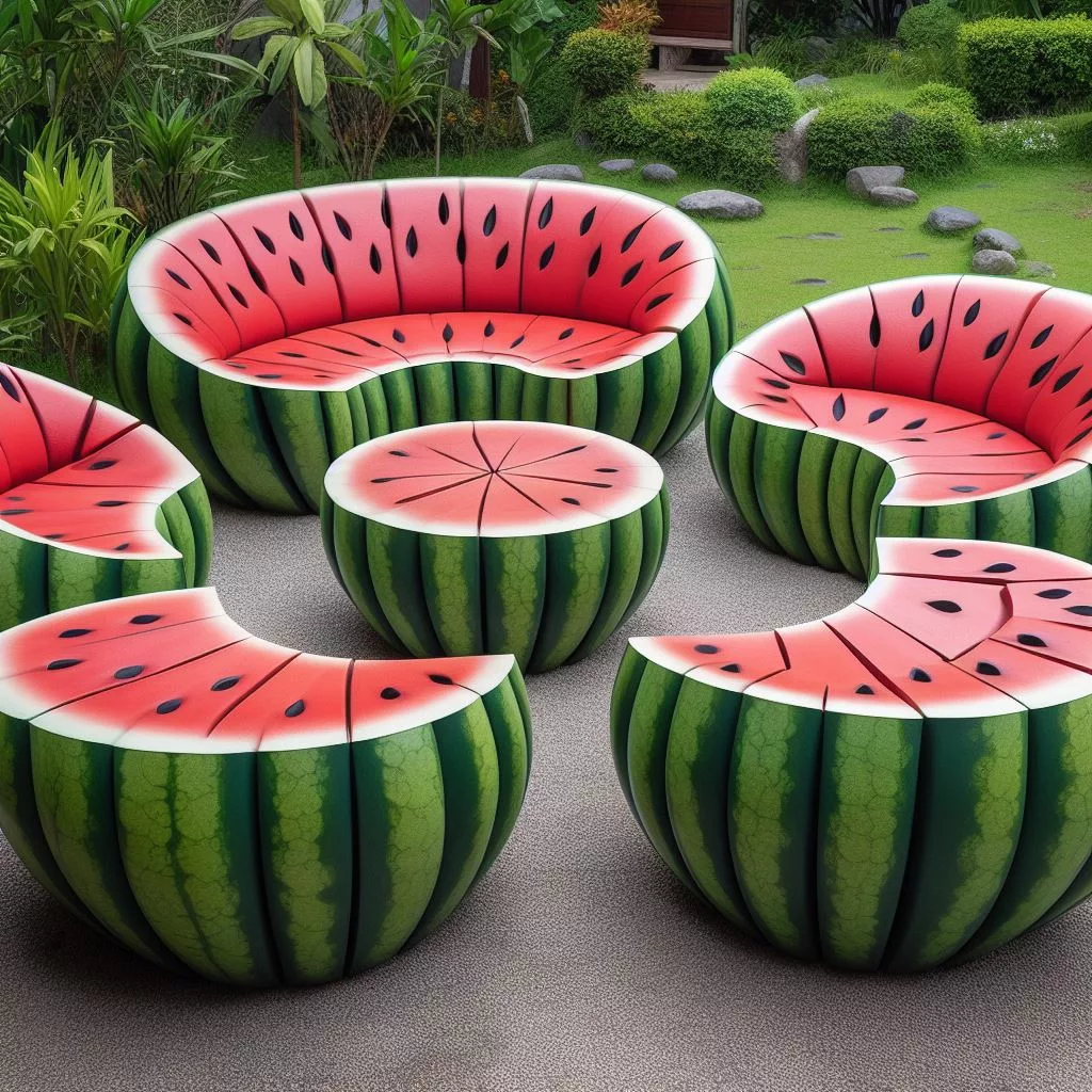 The Art of Fruitful Living: Decorating Your Patio with Fruit Patio Sets 