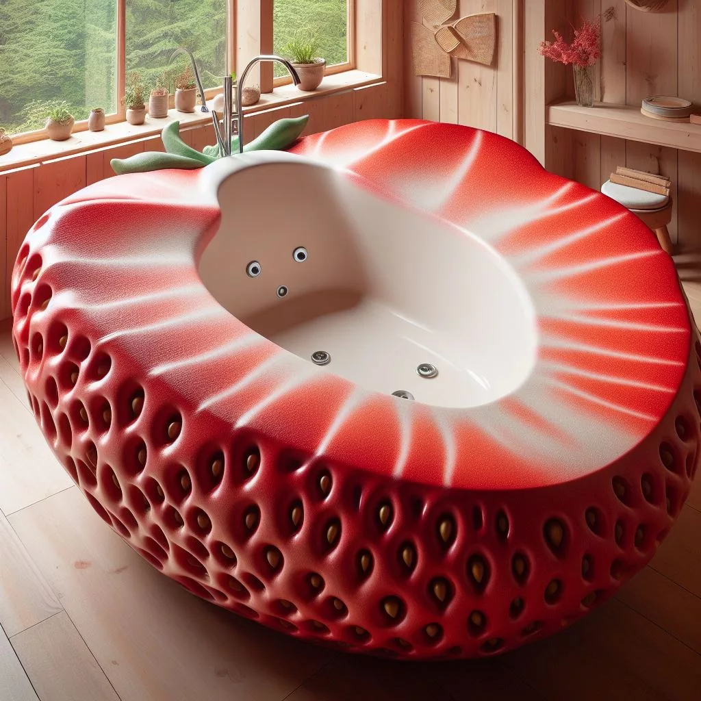 From Citrus Delights to Tropical Vibes: Fruit Shaped Bathtubs for Every Taste