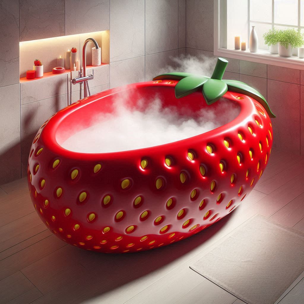 The Fun and Functional Aspects of Installing a Fruit Shaped Bathtub