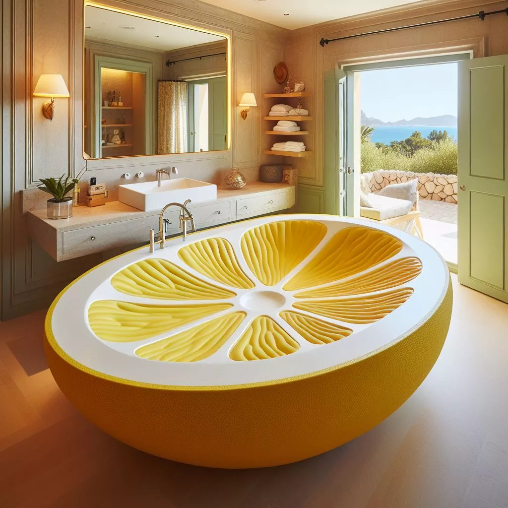 Choosing the Perfect Fruit Shaped Bathtub for Your Home Spa Experience