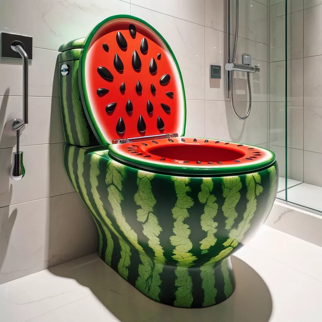 Unveiling the Curious World of Fruit-Shaped Toilets