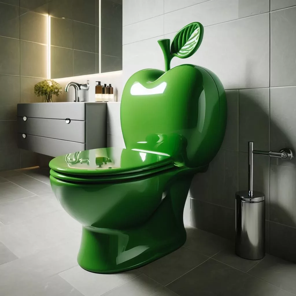 Revitalizing Bathrooms with a Splash of Nature: The Allure of Fruit-Shaped Toilets