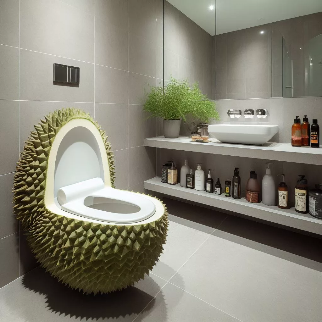 Where Art and Hygiene Intersect: Fruit-Shaped Toilets as Decorative Statements