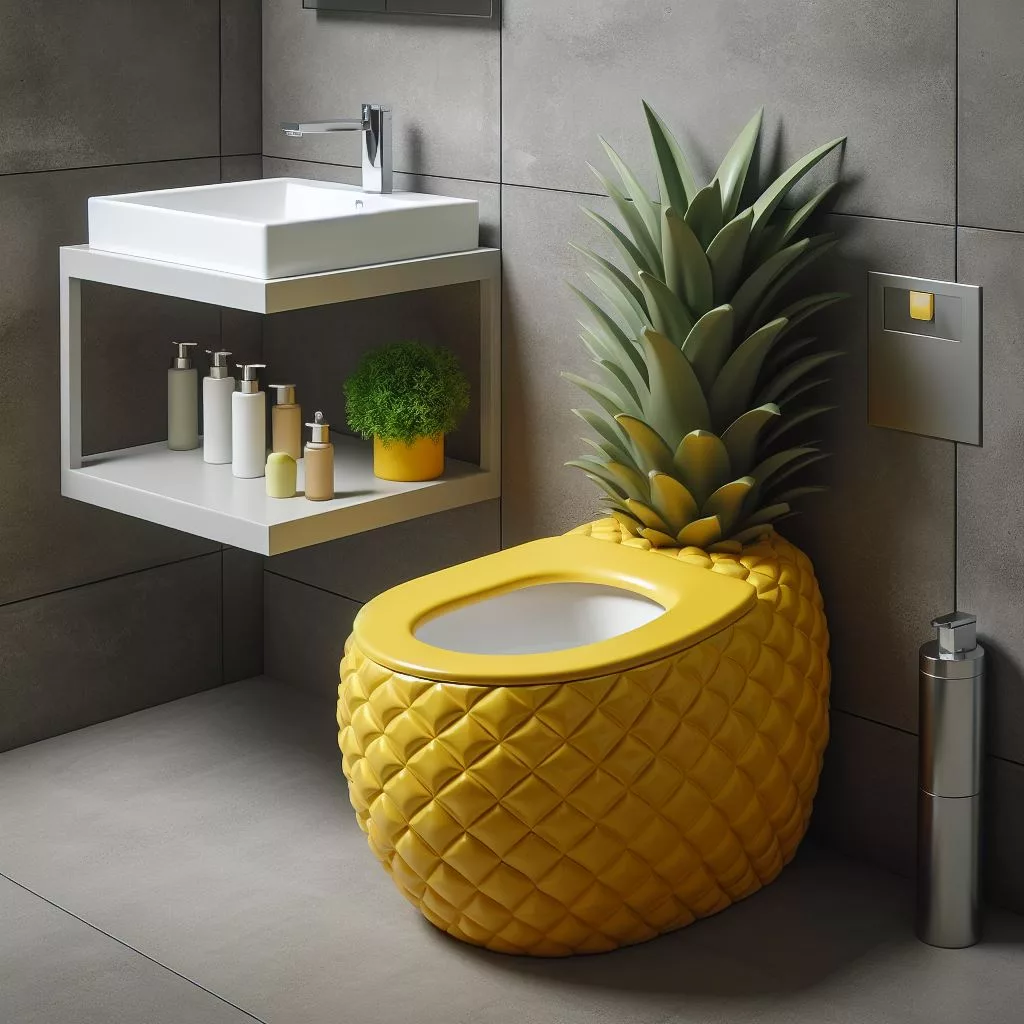 Beyond the Norm: The Psychology Behind Fruit-Shaped Toilet Designs