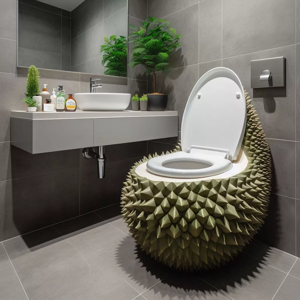 Whimsical and Functional: Exploring the Practicality of Fruit-Shaped Toilets