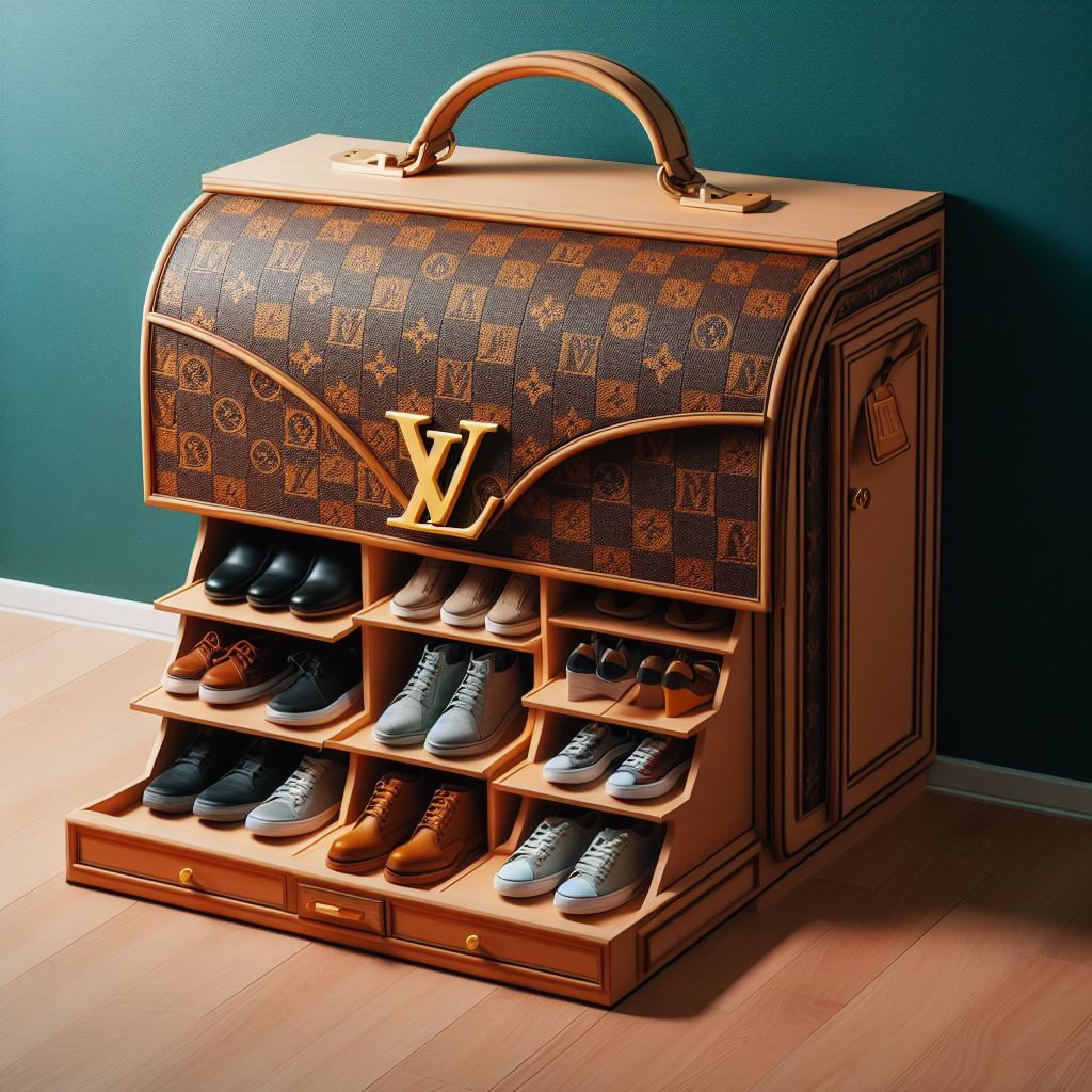 A Statement Piece for Your Home: Handbag Shaped Shoe Cabinet