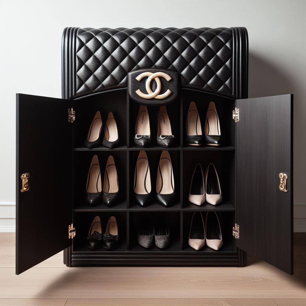 A Handbag Shaped Shoe Cabinet: Where Style Meets Storage