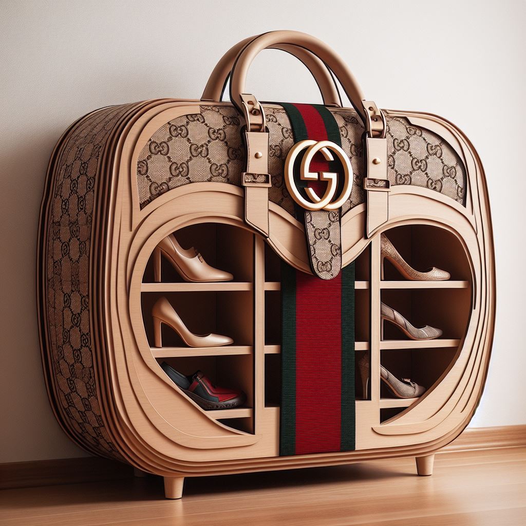 A Handbag Shaped Shoe Cabinet: Where Style Meets Storage