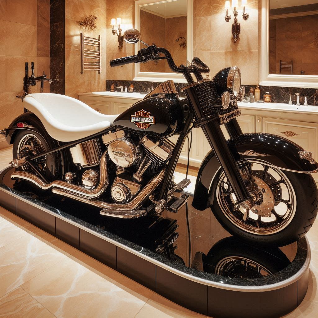 Bathtubs Reimagined: The Harley Davidson Touch